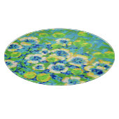 Planche À Découper Plateau d'été vert et jaune (Coin)