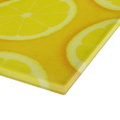 Planche À Découper Plateau en verre citron en tranches d'agrumes (Coin)