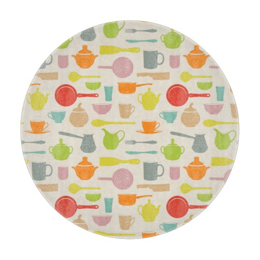 Planche À Découper Plats Motifs (Devant)