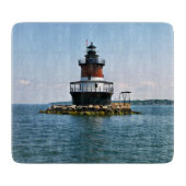 Planche À Découper Plum Beach Lighthouse Rhode Island Cutboard (Devant)