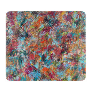 Planche À Découper Plum Crazy 6 x 7 Déco Coupe de verre