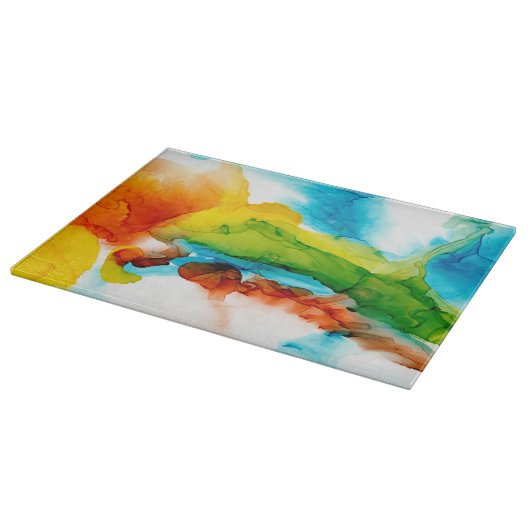 Planche À Découper Plume primaire - aquarelles (Coin)