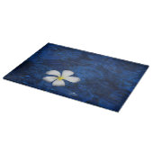 Planche À Découper Plumeria Fleur Blanche Motif Floral (Coin)