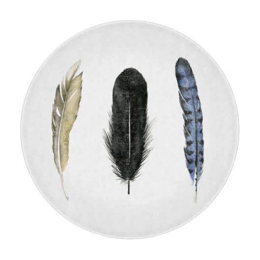 Planche À Découper Plumes douces I (Devant)