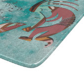 Planche À Découper Plumes et musique Kokopellii (Coin)