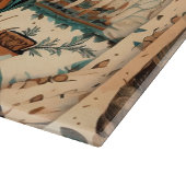 Planche À Découper Plumes tribales du sud-ouest aztèque (Coin)