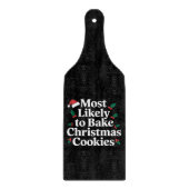 Planche À Découper Plus susceptible de préparer des biscuits de Noël (Devant)