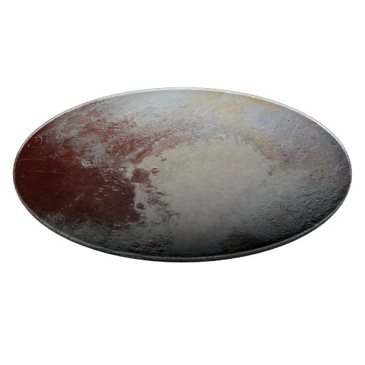 Planche À Découper Pluton planète (Coin)