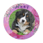 Planche À Découper Plutôt En Rose Cute Chiot Moderne Planche (Devant)