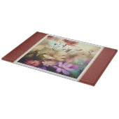 Planche À Découper Plutôt Fleurs Floral Cutting Board (Coin)