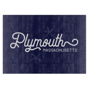 Planche À Découper Plymouth Massachusetts Nautical Cutboard