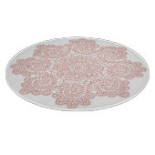 Planche À Découper Pocher Doily Glass Commission de coupe (Coin)