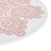 Planche À Découper Pocher Doily Glass Commission de coupe (Coin)