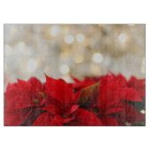 Planche À Découper Poinsettia de Noël (Devant)