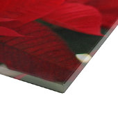 Planche À Découper Poinsettia de Noël (Coin)
