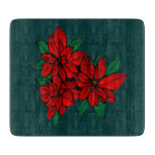 Planche À Découper Poinsettias (Devant)