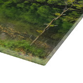 Planche À Découper Point de vue tranquille du lac Austria (Coin)