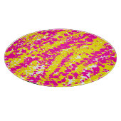 Planche À Découper Pointe rose et jaune (Coin)