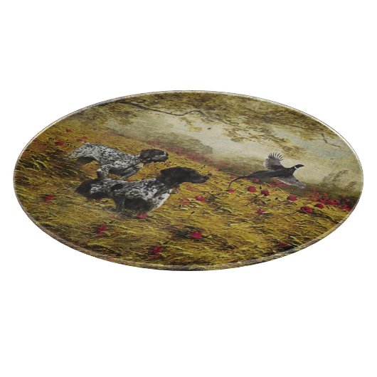 Planche À Découper Pointeurs allemands à poils courts (Coin)