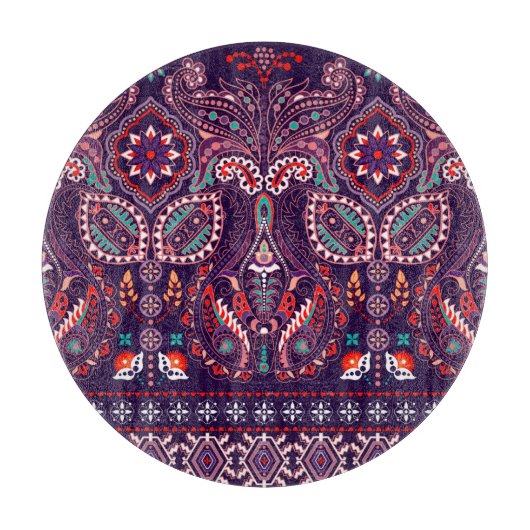 Planche À Découper Points Arc Wheels : Motif Multicolor (Devant)