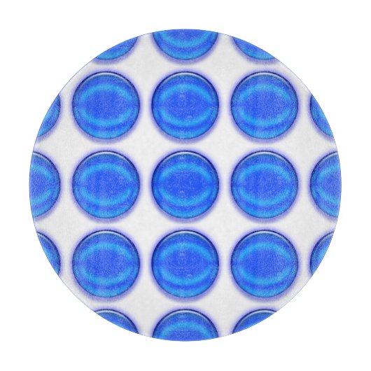 Planche à découper - Points bleus (Devant)