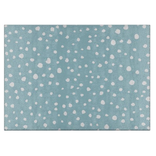 Planche À Découper Points Dalmatiens Bleus, Points Dalmatiens, Impres (Devant)