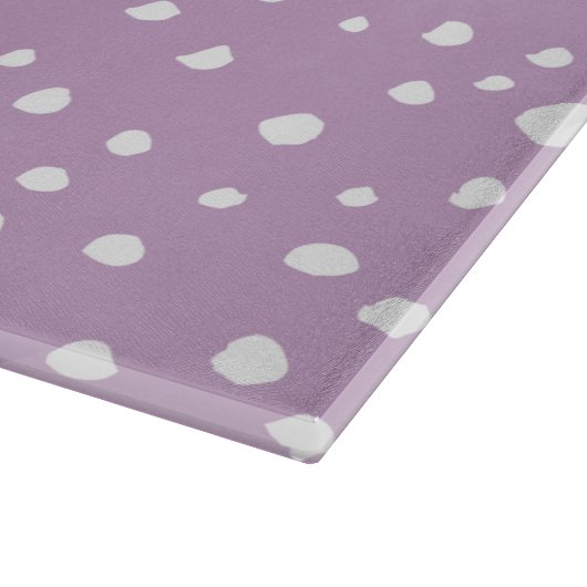 Planche À Découper Points Dalmatiens Lilac, Points Dalmatiens, Pots D (Coin)
