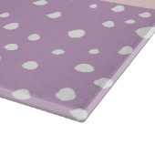 Planche À Découper Points Dalmatiens Lilac, Points Dalmatiens, Votre (Coin)