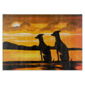 Planche À Découper Points de vue - Lever du soleil (Devant)