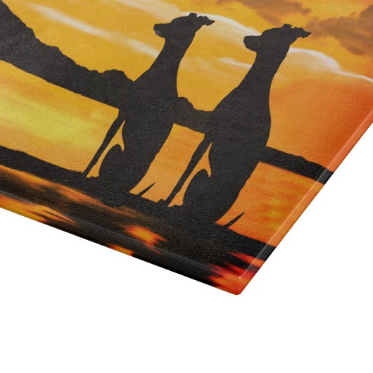 Planche À Découper Points de vue - Lever du soleil (Coin)