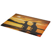 Planche À Découper Points de vue - Lever du soleil (Coin)