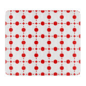 Planche À Découper Points rouges, Motif à pois, Pois, Pointillé (Devant)