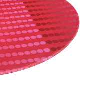 Planche À Découper Points satinés - nuances de rouge profond (Coin)
