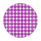 Planche à découper - Points violets (Devant)