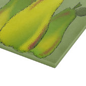 Planche À Découper Poires en verre tendu (Coin)