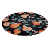 Planche À Découper Poires juteuses : motif de fruits dessiné à la mai (Coin)