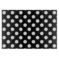 Pois blancs sur noir