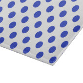 Planche À Découper Pois bleu royal (Coin)