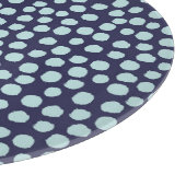 Planche À Découper Pois malin, motif à l'encre tendance. (Coin)