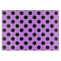 Pois noirs sur lilas