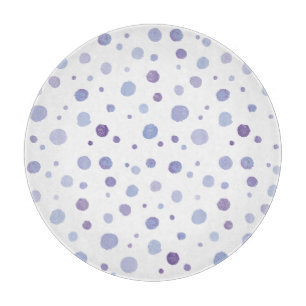 Planche À Découper pois peint à la main