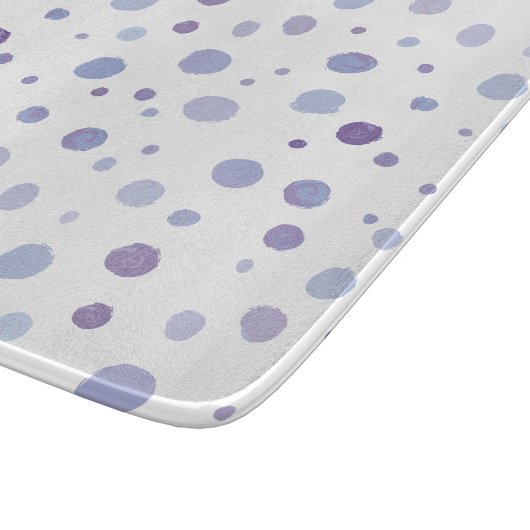 Planche À Découper pois peint à la main (Coin)