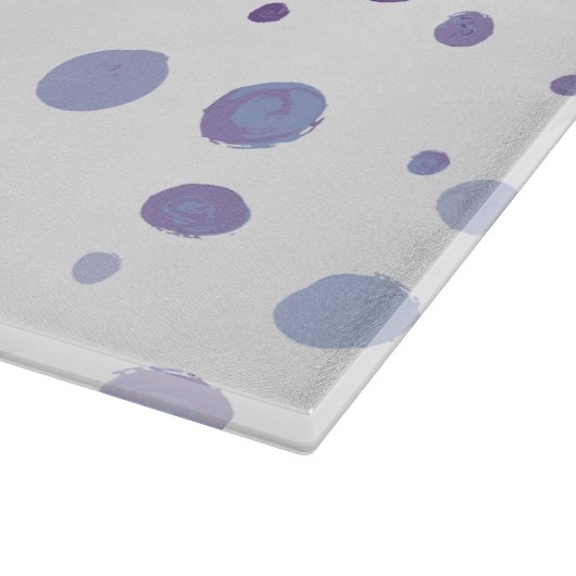 Planche À Découper pois peint à la main (Coin)