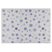 Planche À Découper pois peint à la main (Devant)