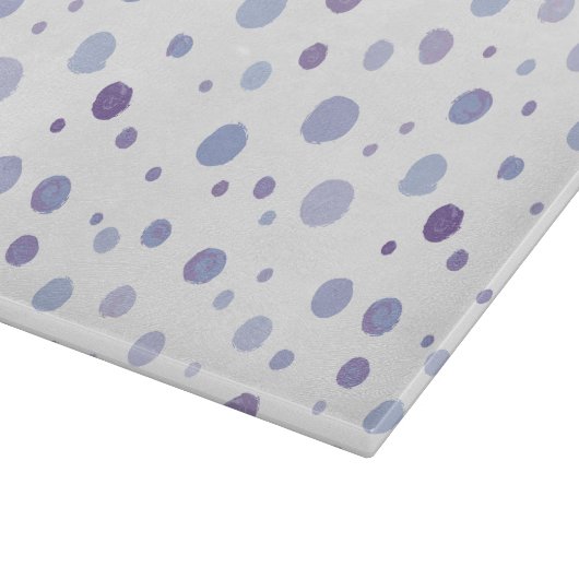 Planche À Découper pois peint à la main (Coin)