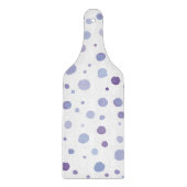 Planche À Découper pois peint à la main (Devant)