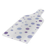 Planche À Découper pois peints à la main (Coin)