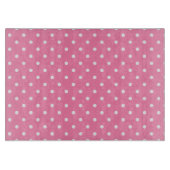 Planche à découper Pois rose (Devant)