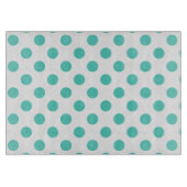 Planche À Découper Pois turquoise (Devant)