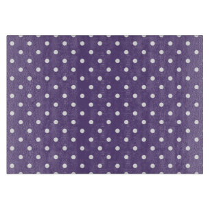 Planche à découper Pois violet